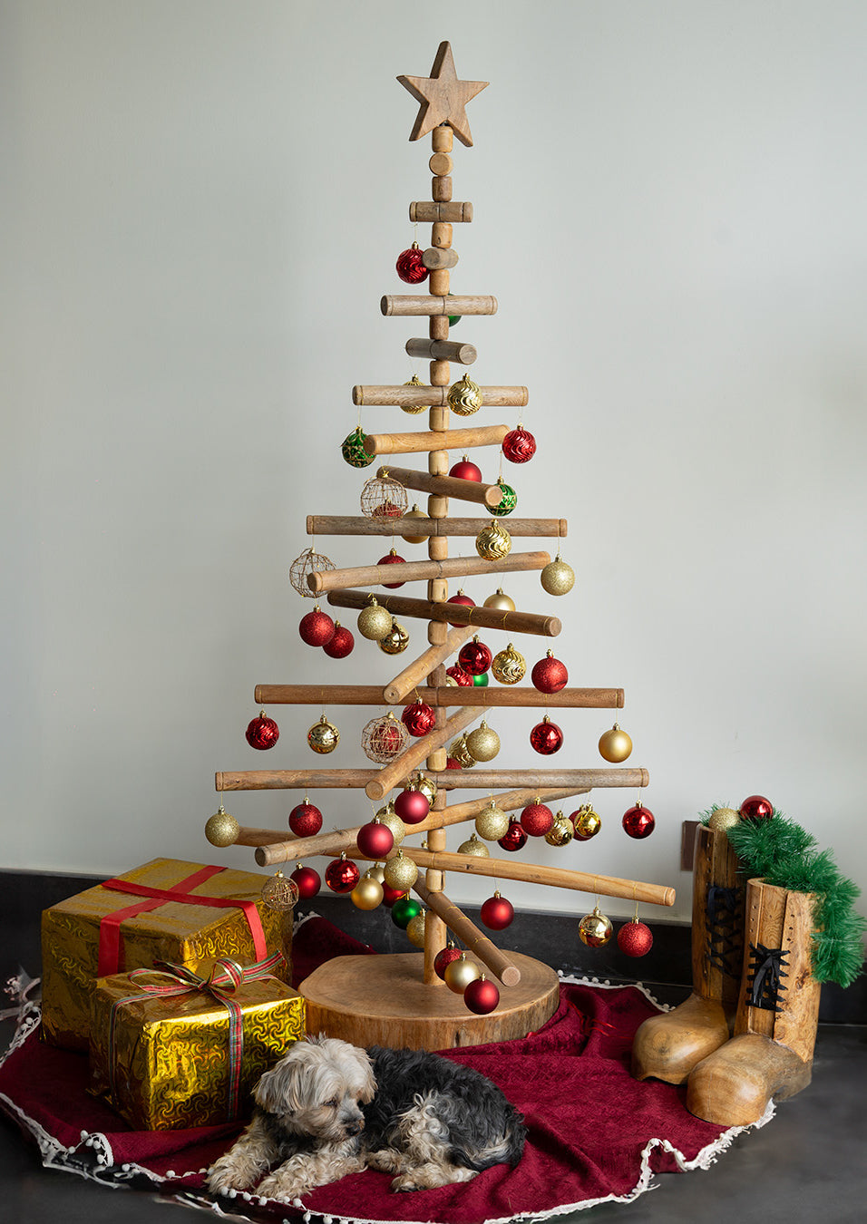 Large Stacked Christmas Tree
