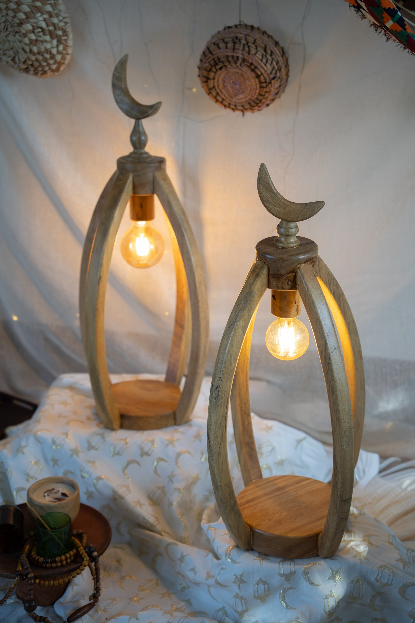 Oval fawnees set