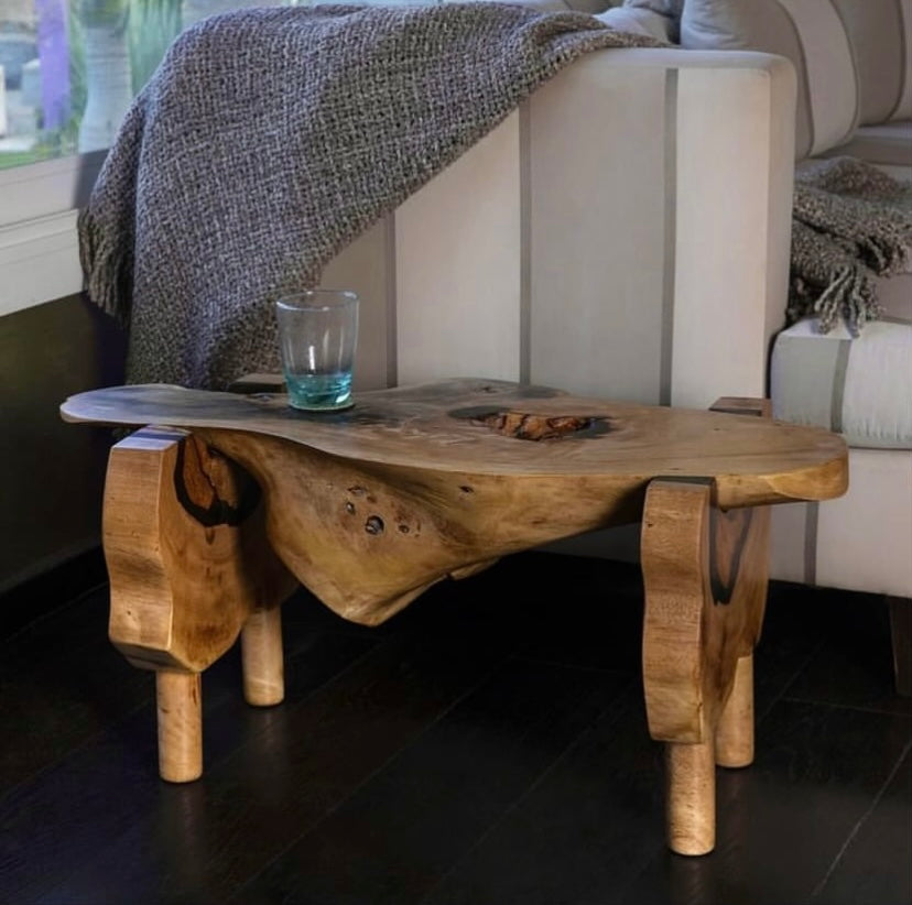 Pecan Tree Side Table
