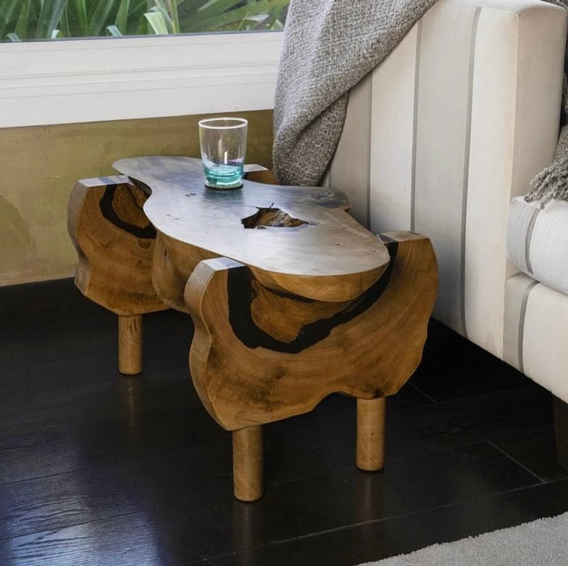 Pecan Tree Side Table