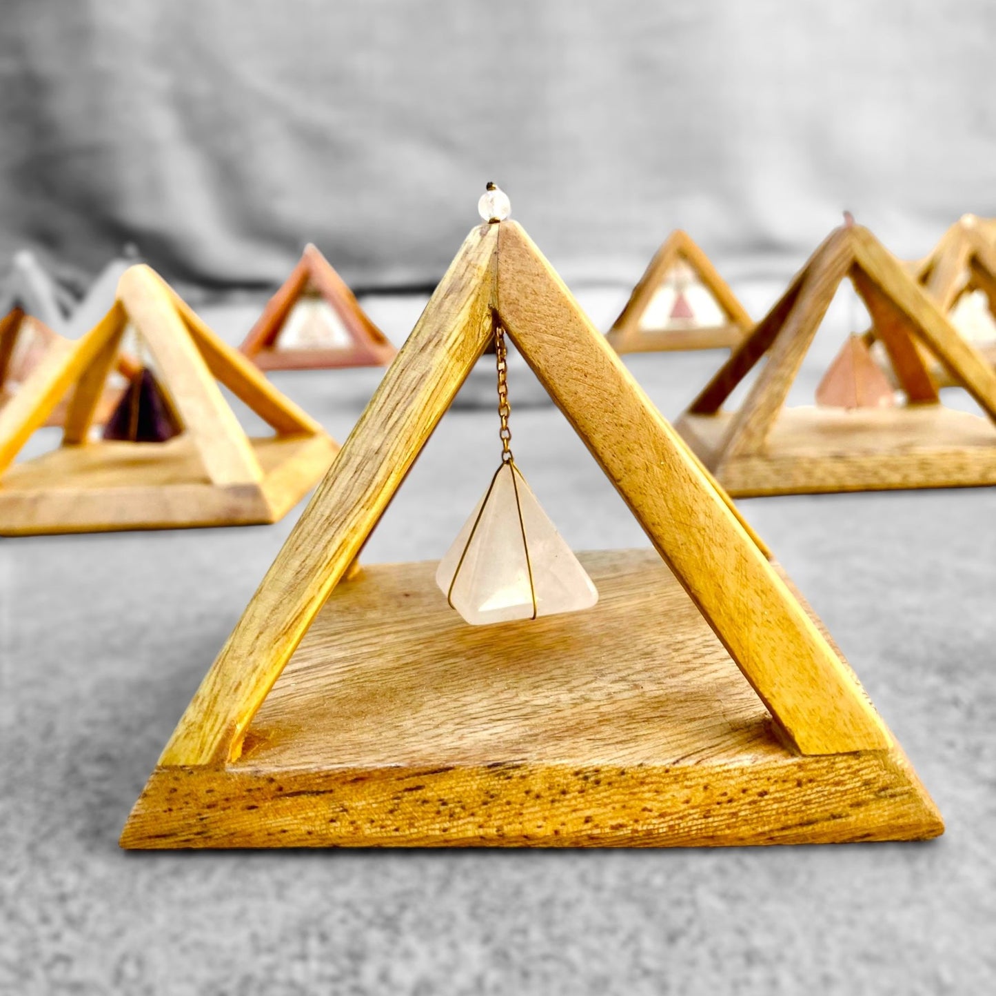Clear Quartz Energy Pyramid
