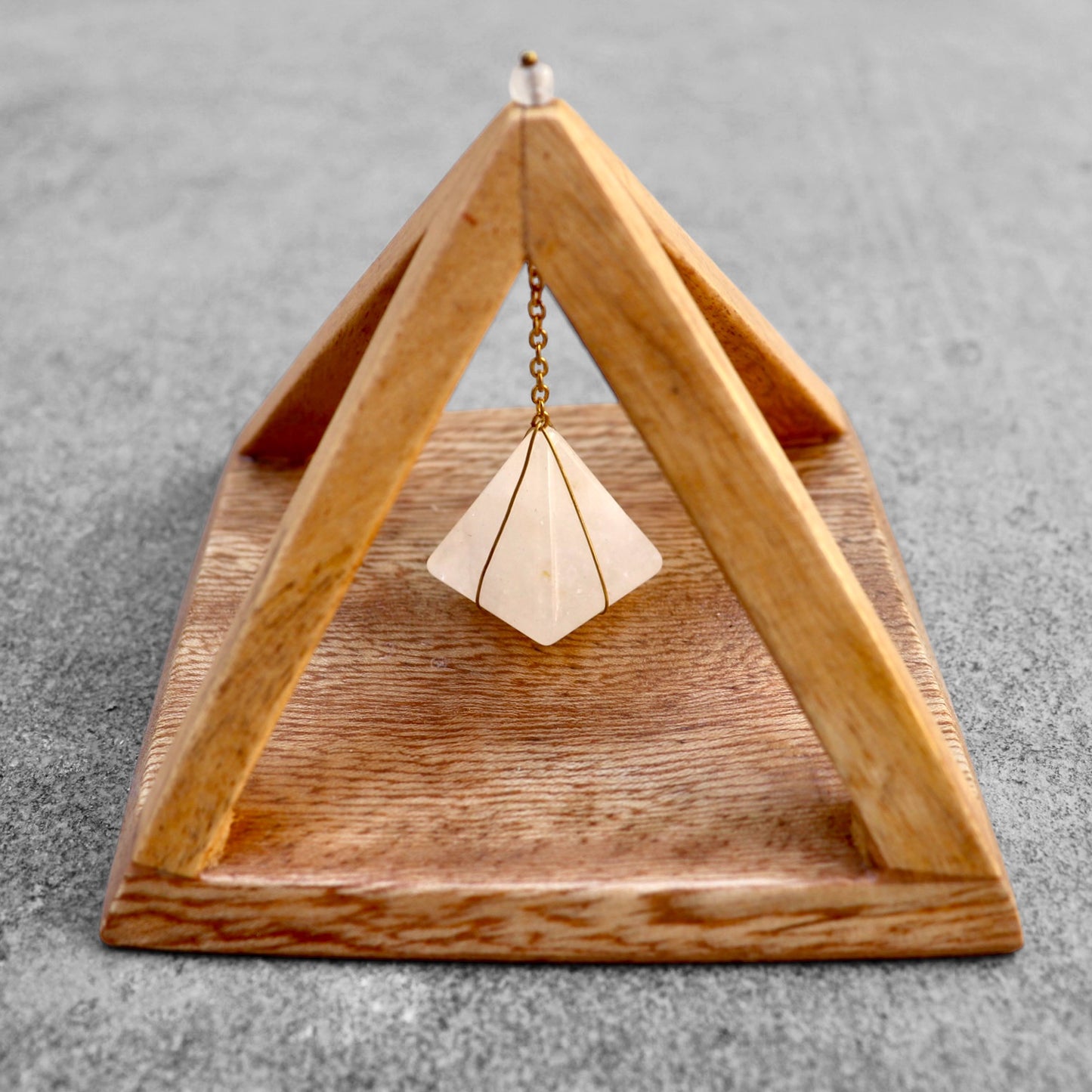 Clear Quartz Energy Pyramid