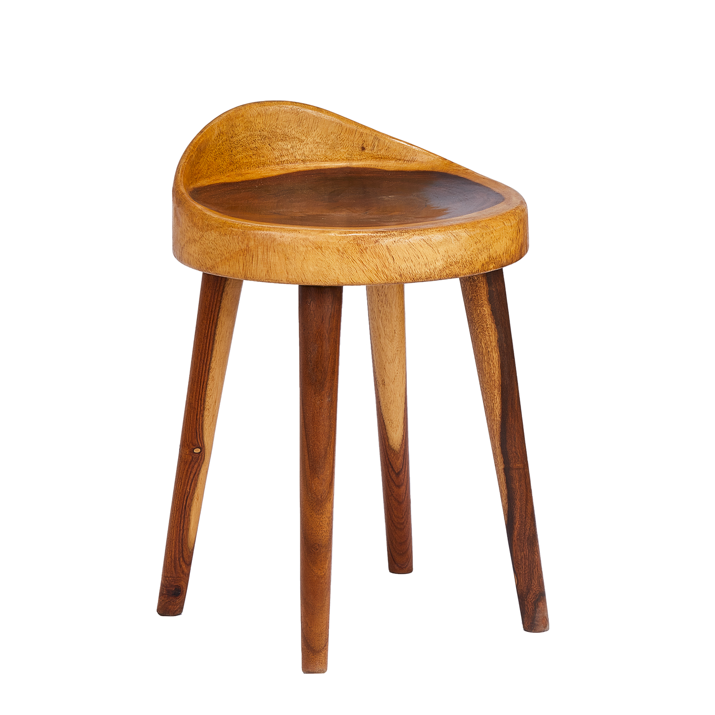 Mountain- Backed Short Stool