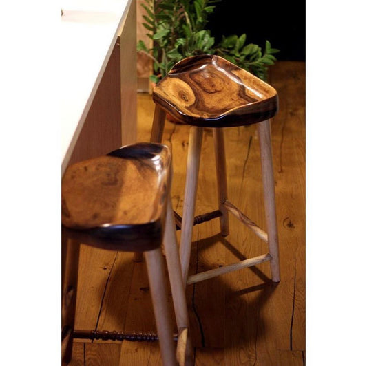 The Solid Wooden Stool