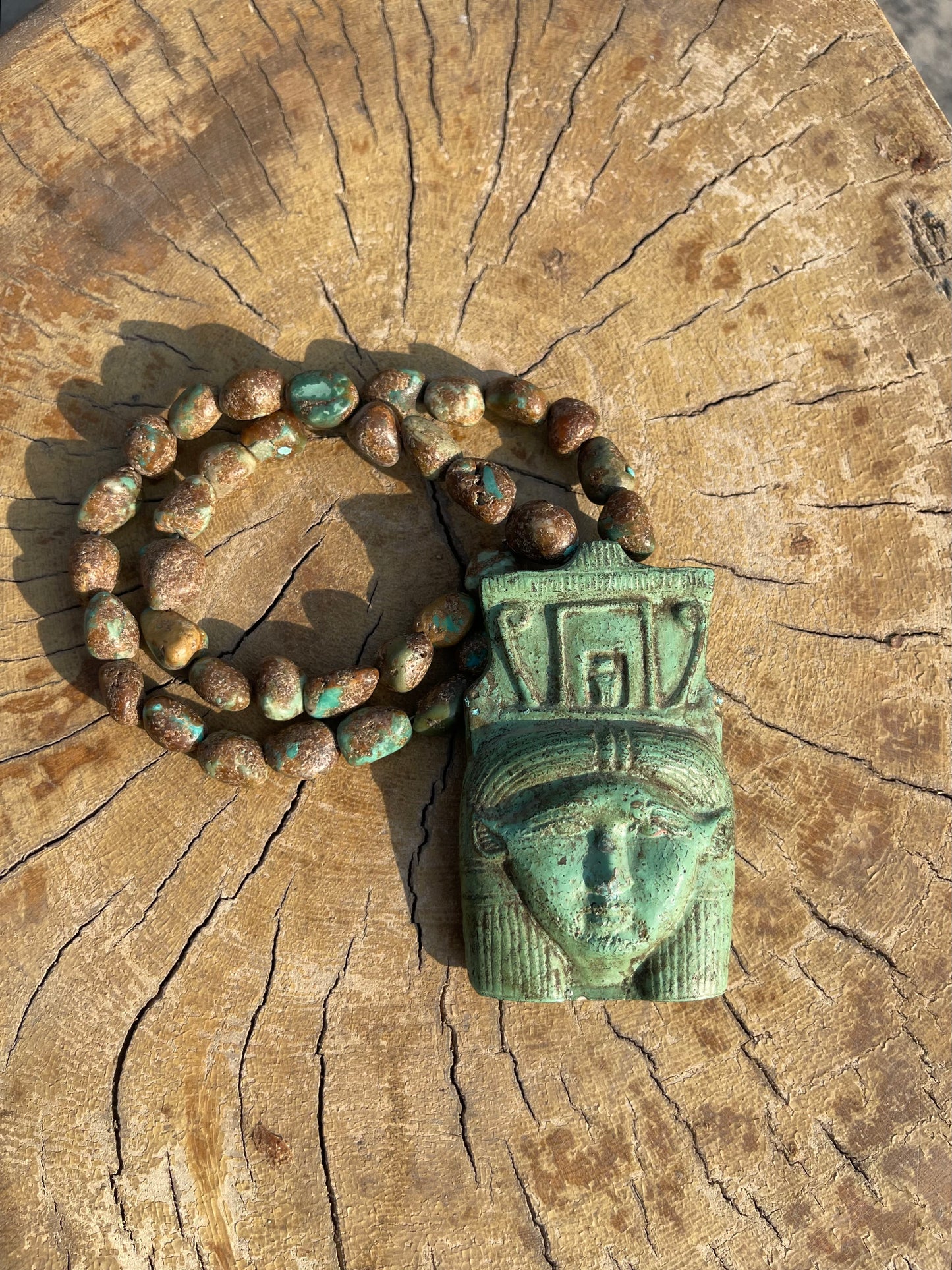 Turquoise Hathor Necklace