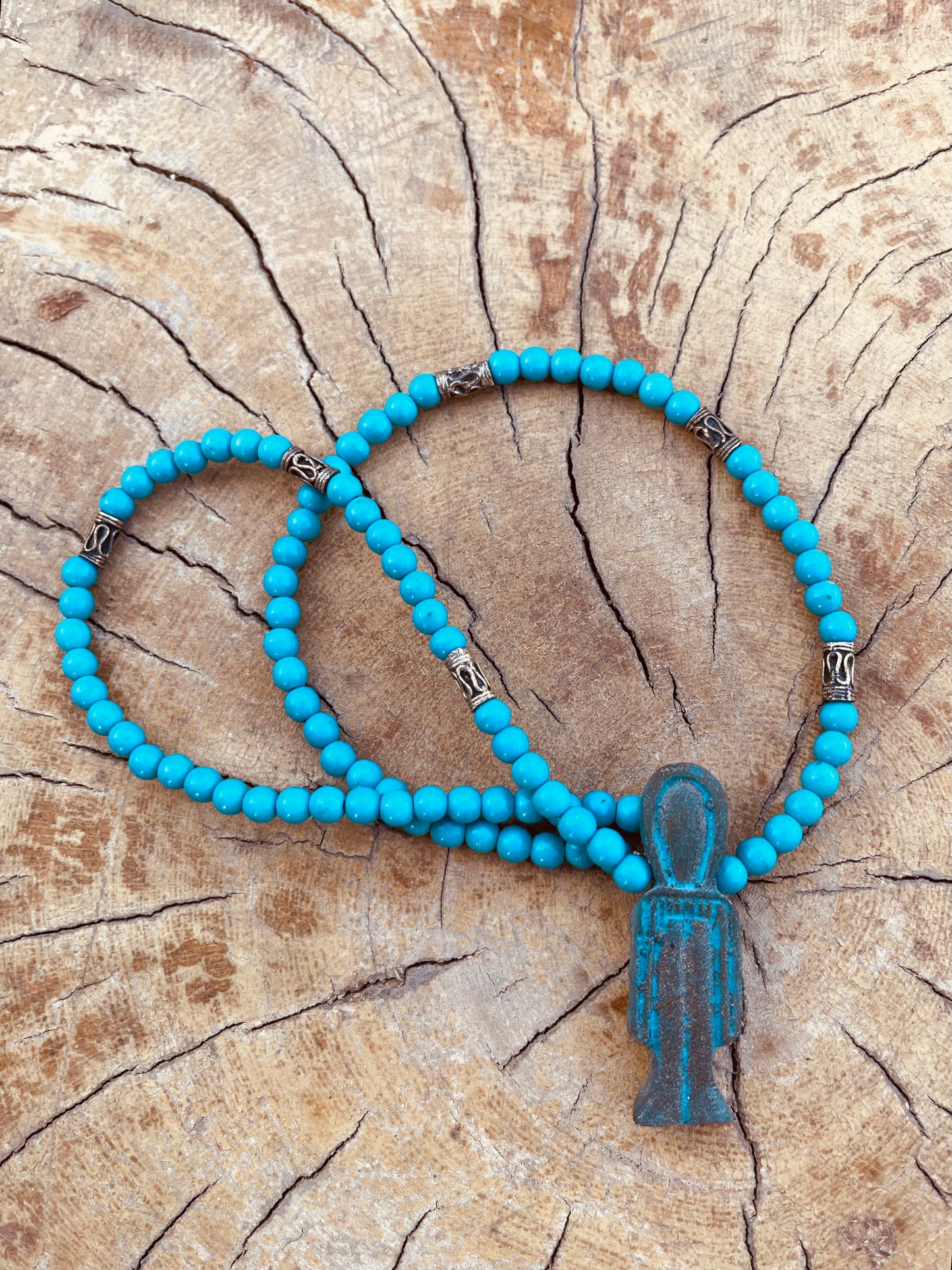 Turquoise and Tyet Necklace