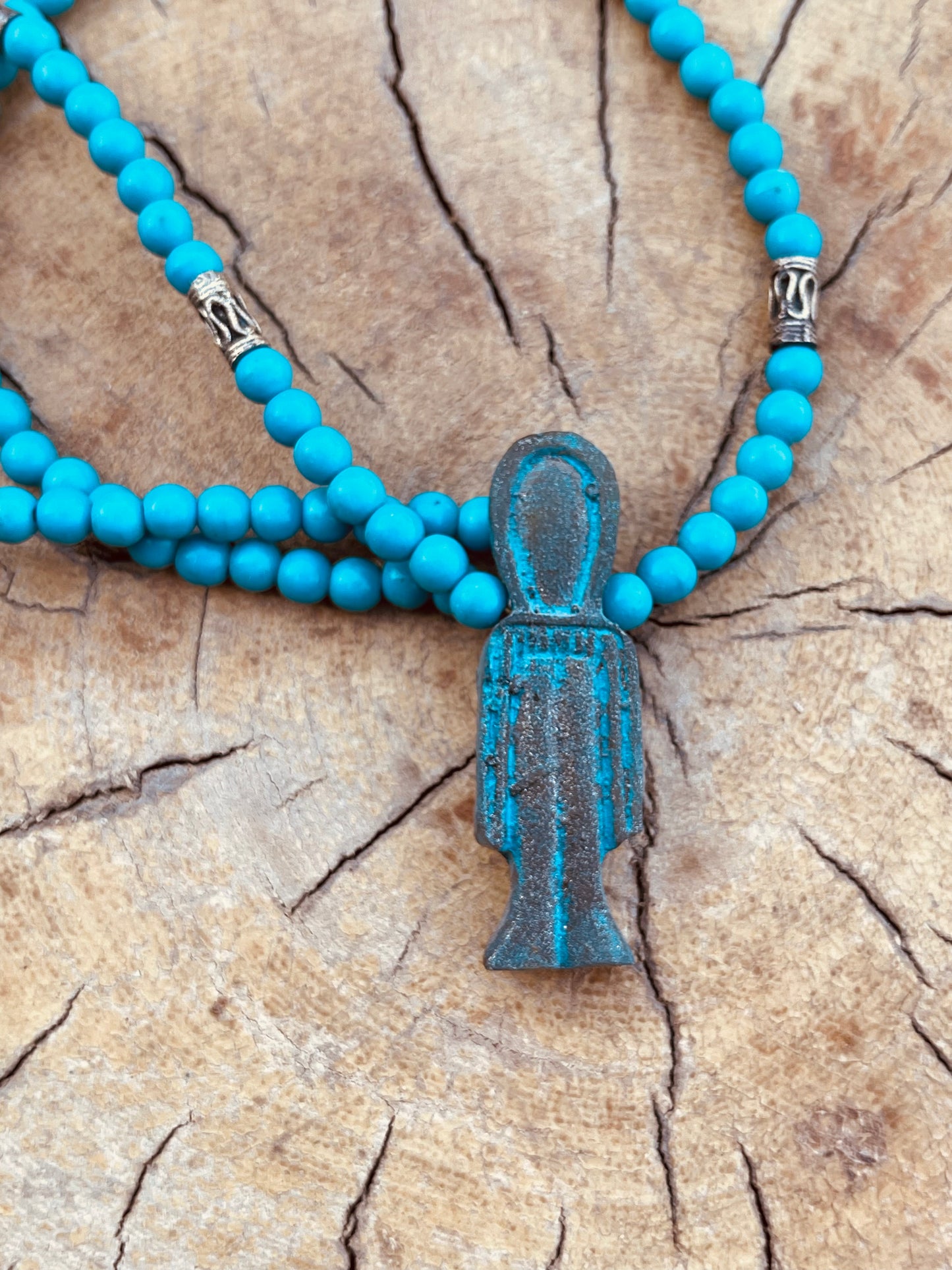 Turquoise and Tyet Necklace