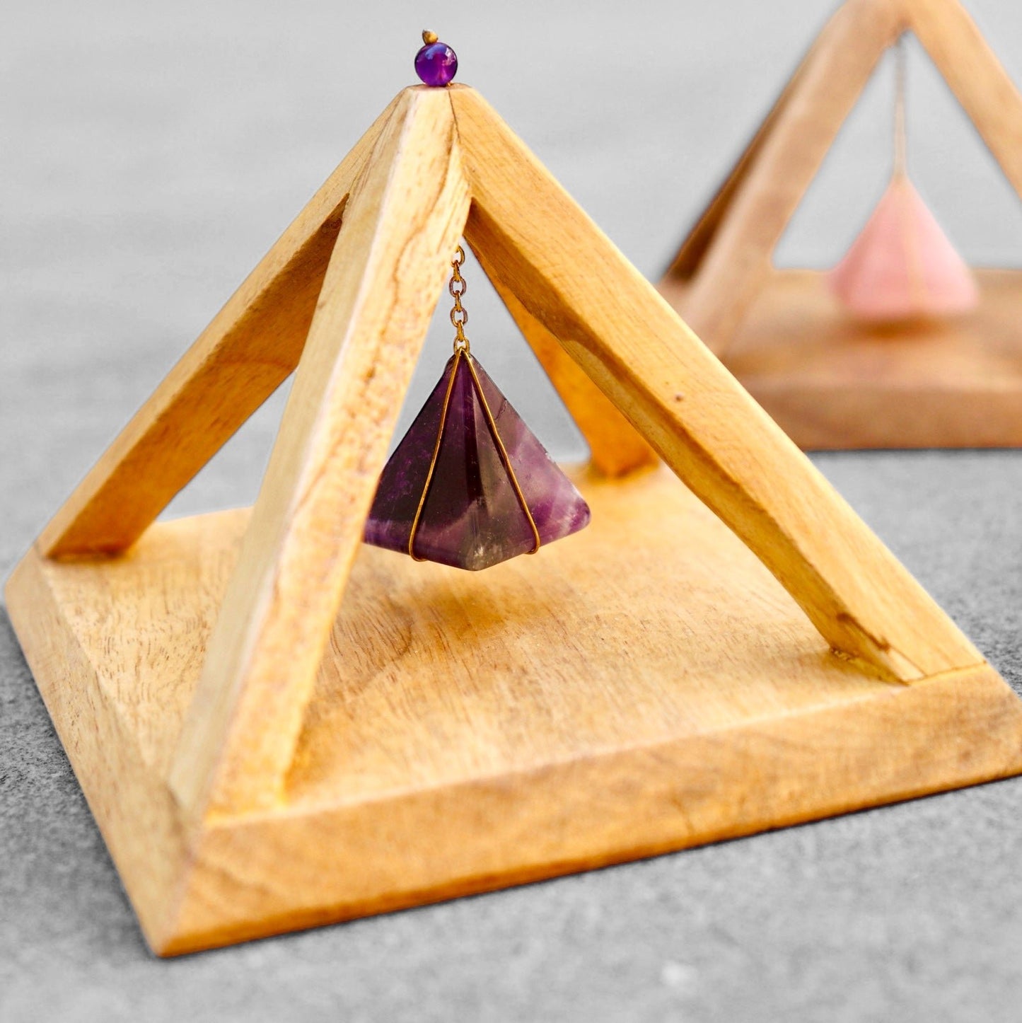 Amethyst Energy Pyramid