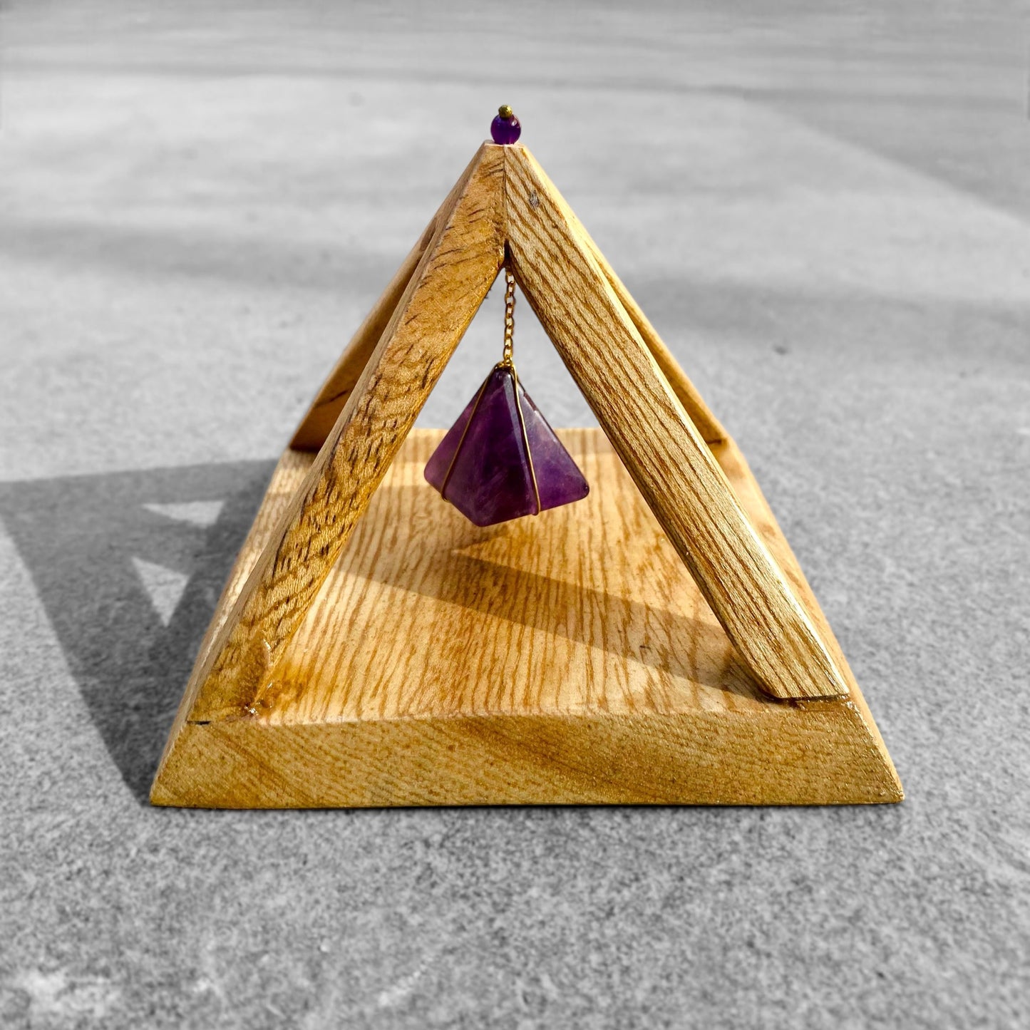 Amethyst Energy Pyramid