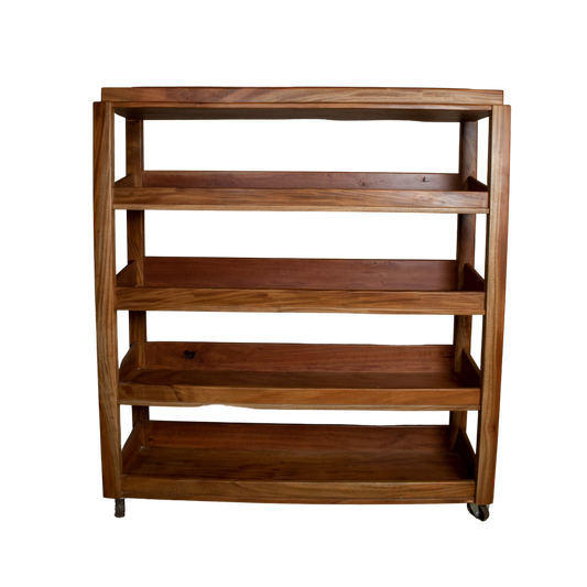 Wide Wall Back Shelving Unit