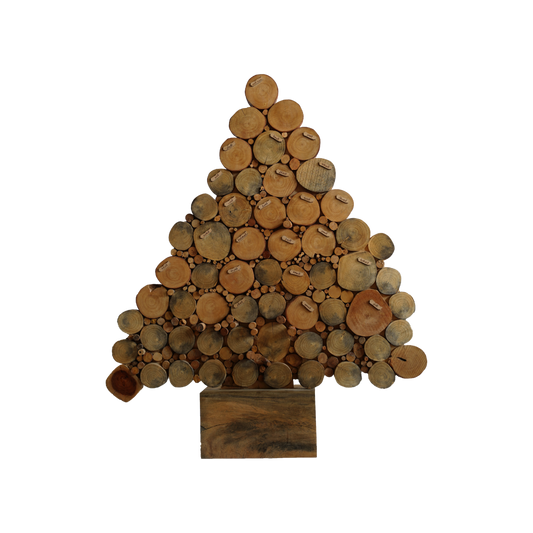 Logs Christmas Tree