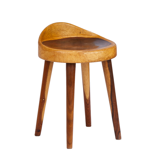 Mountain- Backed Short Stool